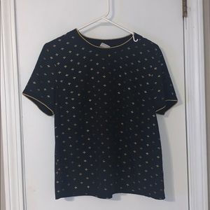 Women’s top from target black and gold